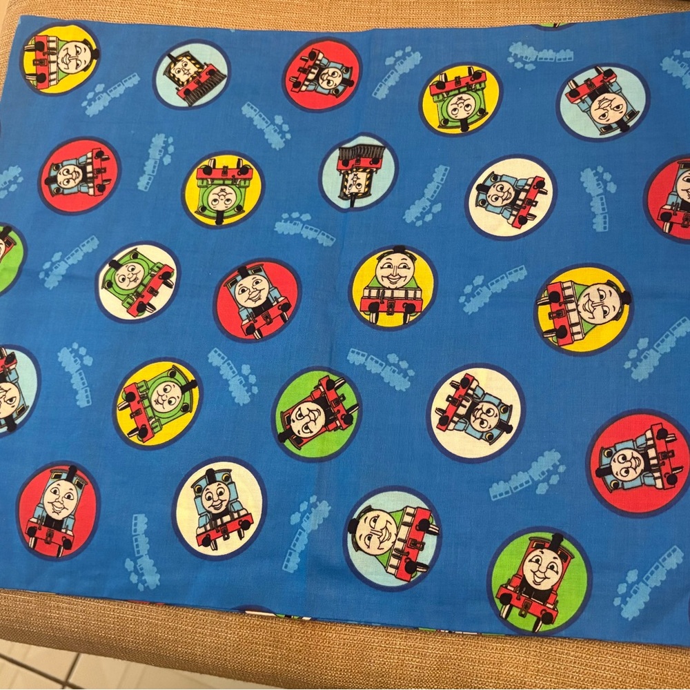 LOT OF 2 NEW THOMAS THE TANK ENGINE TRAIN KIDS PILLOWCASE 11”X16”